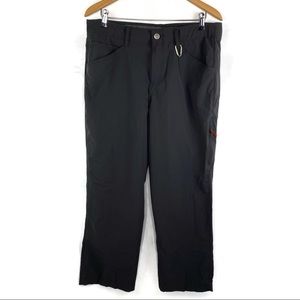 Ascend Charcoal Grey Hiking Outdoor Pant Stretch Grip Waist 36X30 6 pocket